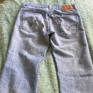 MENS LEVIS 511 BLUE DENIM JEANS 32x30